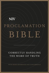 NIV Proclamation Bible