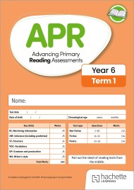 Advancing Primary Reading Assessments, Year 6 Term 1, 10pk