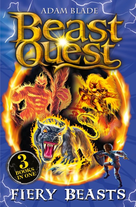 Beast Quest: Beast Quest bind-up: Fiery Beasts