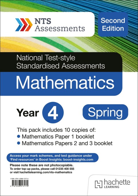 NTS Mathematics (Second Edition) Year 4, Spring PK10 (National Test-style Standardised Assessments)