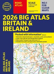 2026 Philip’s Big Road Atlas of Britain & Ireland