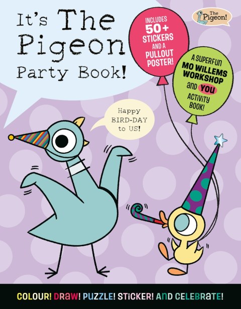 It’s The Pigeon Party Book!