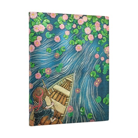 Lotus River (Living with Yuko) Ultra Unlined Softcover Journal (Elastic Band Closure)