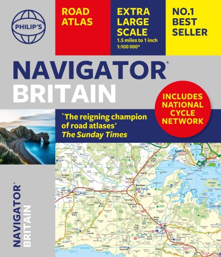 Philip’s Navigator Britain: the Champion of Road Atlases