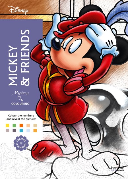 Mystery Colouring – Mickey & Friends