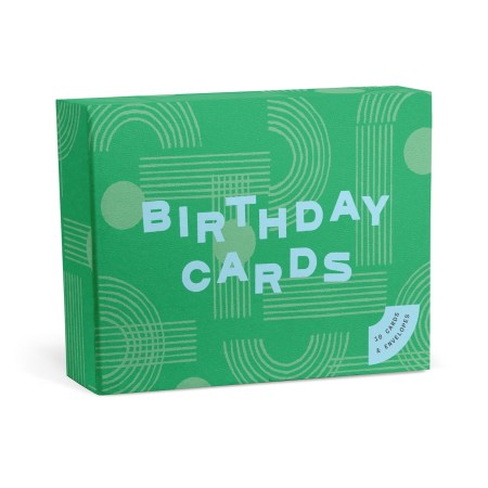 Crescent Jade Birthday Boxed-Cards Set