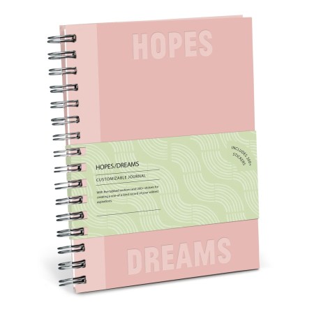 Hopes / Dreams Tabbed Sticker Journal