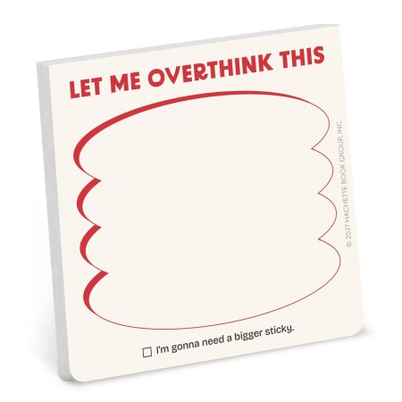 Let Me Overthink This Sticky Note