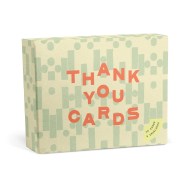 Mosaic Mint Thank-You Boxed-Cards Set